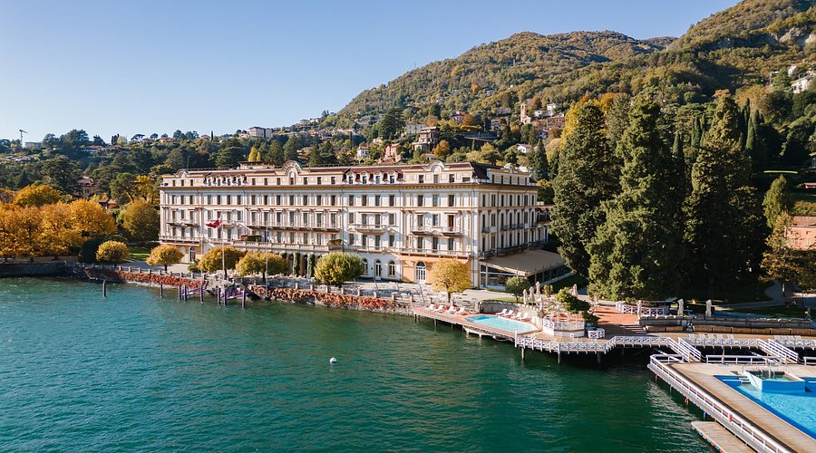 Villa d'Este lakefront facade